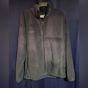 Columbia Navy Zip Up Fleece Jacket